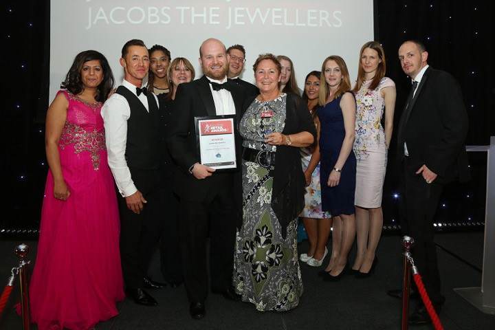 Proud Jacobs The Jewellers in Reading Staffs Recognised As Independent Retailer of the Year