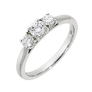 Platinum Diamond Engagement Ring