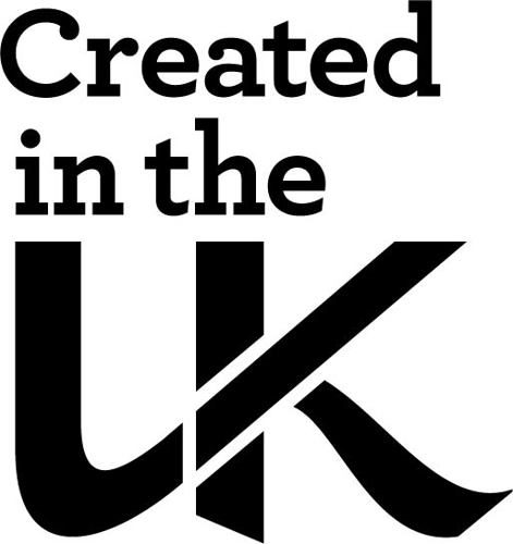 Created In The UK Logo Black