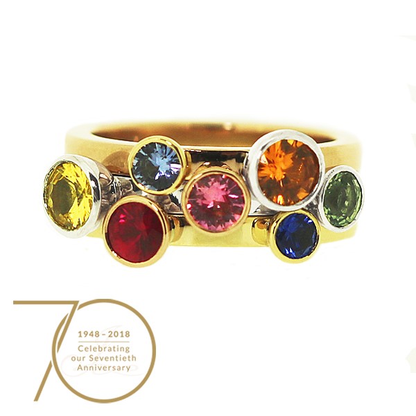 70th anniversary Jewellery: 60s inspired Ring