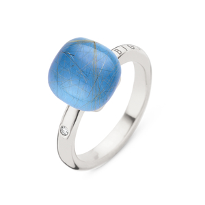 Gianfranco Bigli Blue Agate 'Mini Sweety' ring